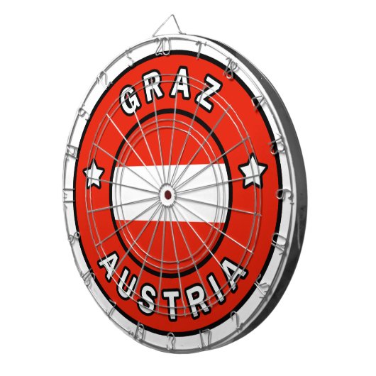Graz Österreich Dartscheibe (Vorderseite rechts)