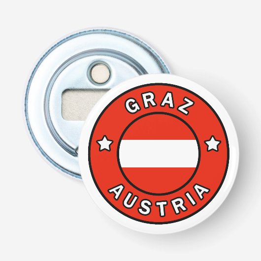Graz Österreich Flaschenöffner (Vorderseite)