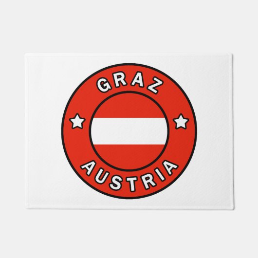 Graz Österreich Fußmatte (Vorderseite)