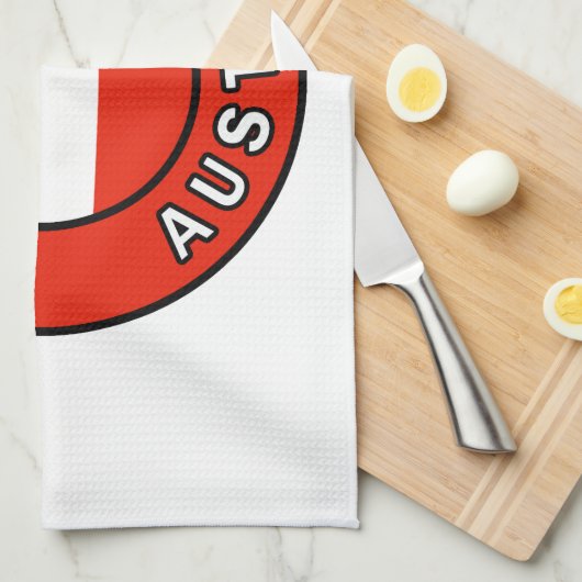 Graz Österreich Geschirrtuch (Viertel Falte)