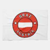 Graz Österreich Geschirrtuch (Horizontal)
