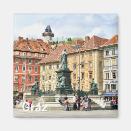 Graz, Österreich - Kühlschrankmagnet von Velvet Es