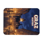 Graz Österreich Magnet (Horizontal)