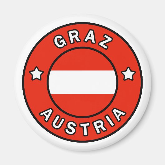 Graz Österreich Magnet (Vorne)
