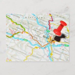 Graz, Österreich Postkarte