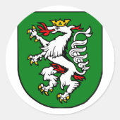 Graz, Österreich Runder Aufkleber (Vorderseite)