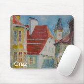 Graz, Steiermark Mousepad (Mit Mouse)