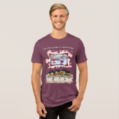 Graze Anatomy: Badeanzug Edition | Freunde Tri-Blend Shirt (Vorderseite voll)