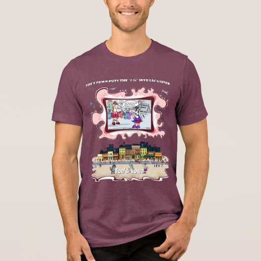 Graze Anatomy: Swimsuit Edition | Friends Tri-Blend Shirt (Vorderseite)