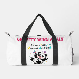 Grazile Unkoordinierte Süße Panda Duffle Bag