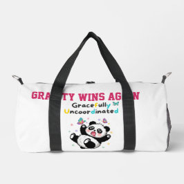 Grazile Unkoordinierte Süße Panda Duffle Bag