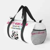 Grazile Unkoordinierte Süße Panda Duffle Bag (Rechte Ecke)