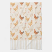 Grazing Chickens Country Kitchen Towels Geschirrtuch (Vertikal)