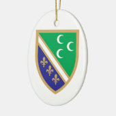 Grb Sandžaka, Sandžak Wappen Keramikornament (Links)