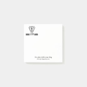 GRC Dogsport klebrig Post-it Klebezettel