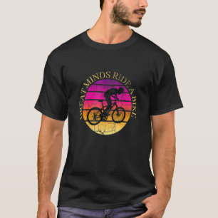 Gread Minds Rad fahren Grafik T-Shirt
