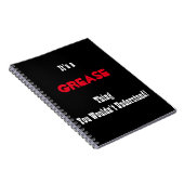 Grease Journal Notizblock (Rechte Seite)