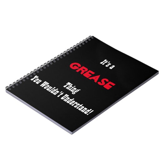 Grease Journal Notizblock (Linke Seite)