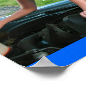 Grease Kitty Poster (Ecke)