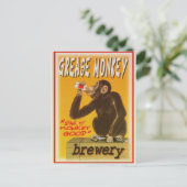 Grease Monkey Brauerei Postkarte (Stehend Vorderseite)