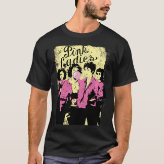 Grease Pink Ladys Sweatshirt T-Shirt