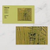 GREASE STAINING VISITENKARTE (Vorne/Hinten)