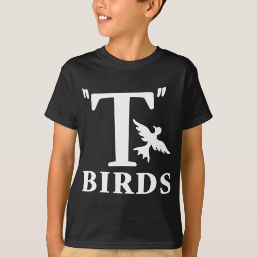 Grease T-Birds Rydell High Mens & Ladys T-Shirt (Vorderseite)