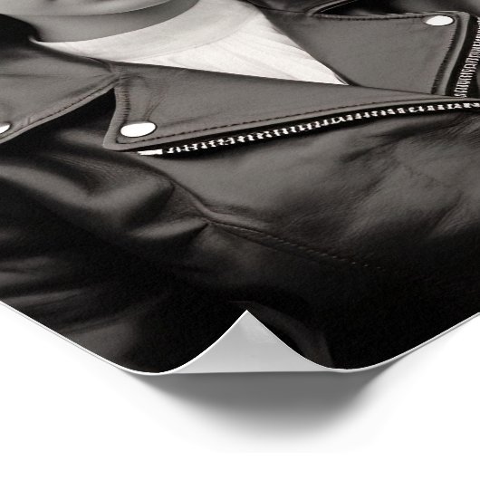 Greaser Punk Couple Poster (Ecke)