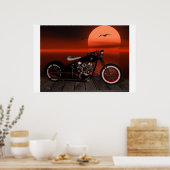 Greaser Sunset Poster (Küche)