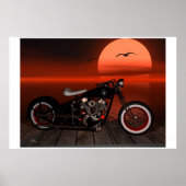 Greaser Sunset Poster (Vorne)