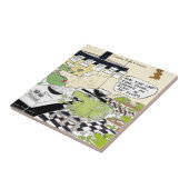 Greasy Spoon für Frösche Funny Gifts & Cards Fliese (Seite)