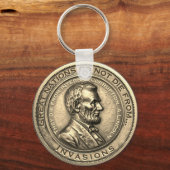 Great Abraham Lincoln Quotes Schlüsselanhänger (Vorderseite)