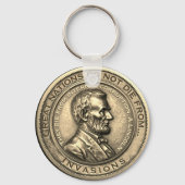 Great Abraham Lincoln Quotes Schlüsselanhänger (Rückseite)