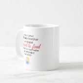 Great Administrative Assist Personalized Name Gift Kaffeetasse (Vorderseite Links)