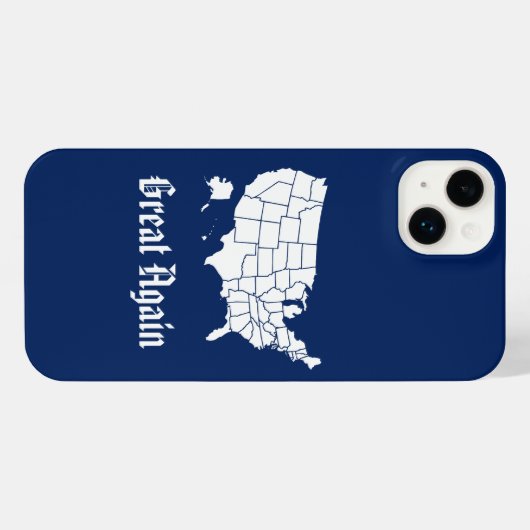 Great Again iPhone Hülle (Rückseite (Horizontal))