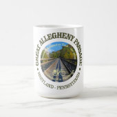 Great Allegheny Passage (cycling c) Kaffeetasse (Mittel)