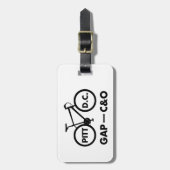 Great Allegheny Passy C&O Kanal Towpath Bike Gepäckanhänger (Vorderseite vertikal)