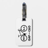 Great Allegheny Passy C&O Kanal Towpath Bike Gepäckanhänger (Rückseite vertikal)