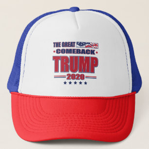 Great-American-Comeback - Trump-2020 Truckerkappe