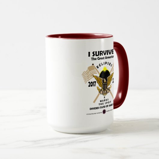 Great American Eclipses Tasse (VorderseiteRechts)
