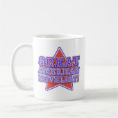 Great American Novelist Kaffeetasse (Links)