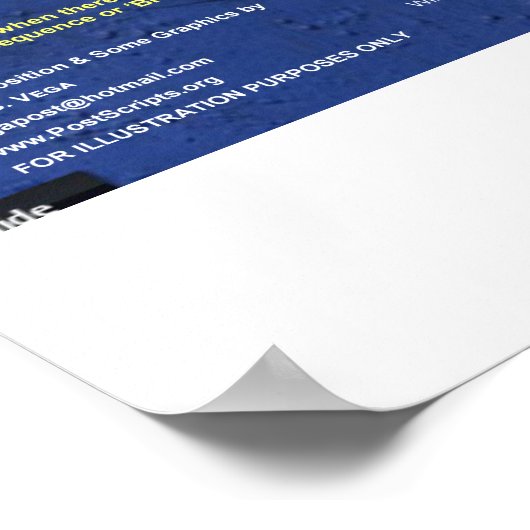 Great American Solar Eclipse 2 Poster (Ecke)