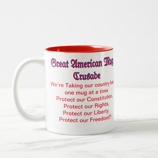 Great American Tasse Crusade (Links)