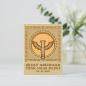Great American Total Solar Eclipse - 2017 Postkarte (Stehend Vorderseite)