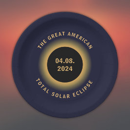Great American Total Solar Eclipse 8 April 2024 Pappteller