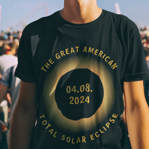 Great American Total Solar Eclipse 8 April 2024 T-Shirt