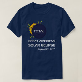 Great American Total Solar Eclipse anpassbar T-Shirt