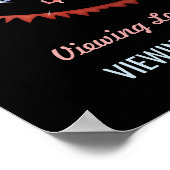 Great American Total Solar Eclipse August 21 2017 Poster (Ecke)