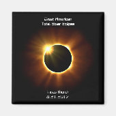 Great American Total Solar Eclipse - Magnet (Vorne)