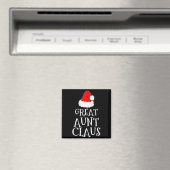 Great Aunt Claus Christmas Santa's Pajama Family M Magnet (In Situ (Geschirrspüler))